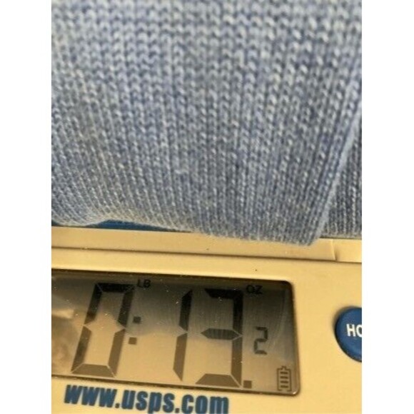 NWT Vineyard Vines V-Neck Office Sweater Men Size Large Blue Cotton/Cashmere - Picture 9 of 9